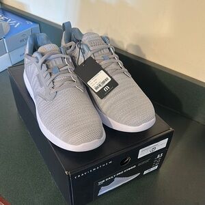 Travis Mathew The Daily Pro Hybrid Golf Shoe, Heather Sleet in Size 8.5